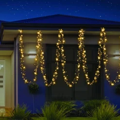 720 Led Cluster Lights Warm White (10.4M)