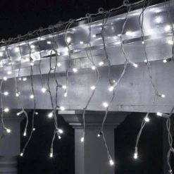 624 Led Cool White Snowing Icicle