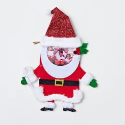 Christmas Felt Photo Frame Deco - Santa