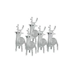 3D Acrylic Baby Reindeer Set (5Pc)