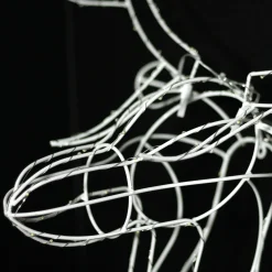 3D Ww/W Hanging Reindeer Head Wall Decor