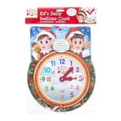Elves Behaving Badly Bedtime Clock
