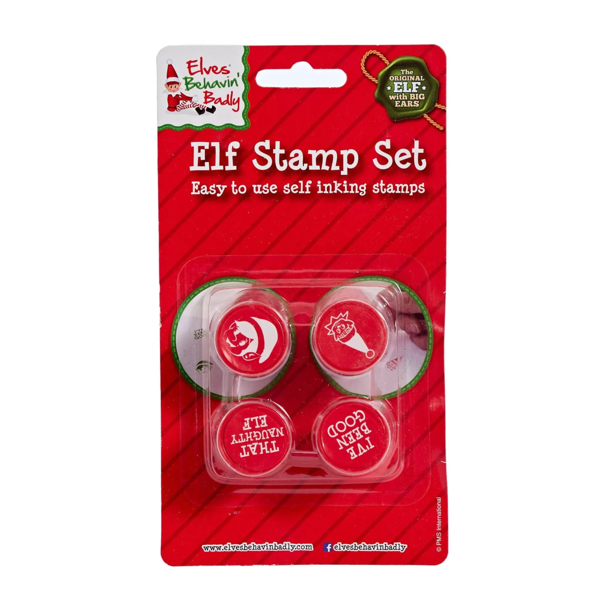 Elves Behaving Badly Elf Stamp Set