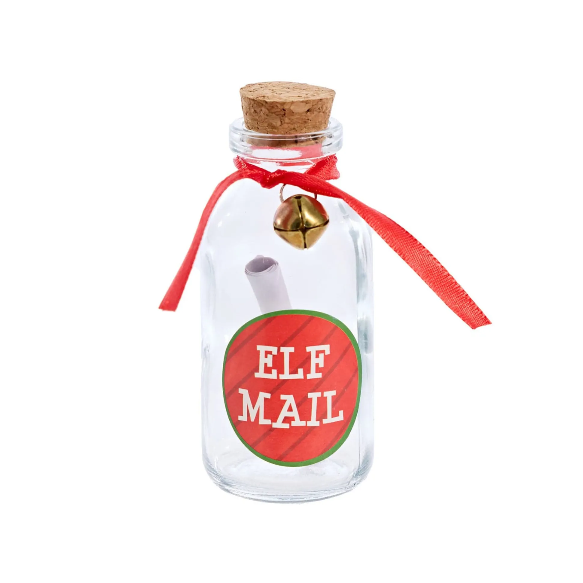 Elves Behaving Badly Message In A Bottle