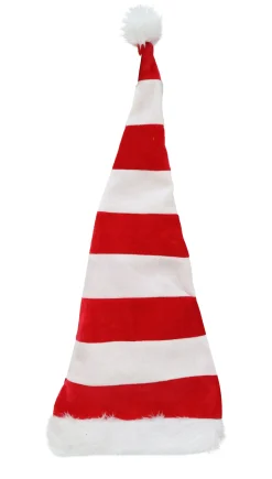Extra Long Bendable Santa Hat Asst (70Cm)