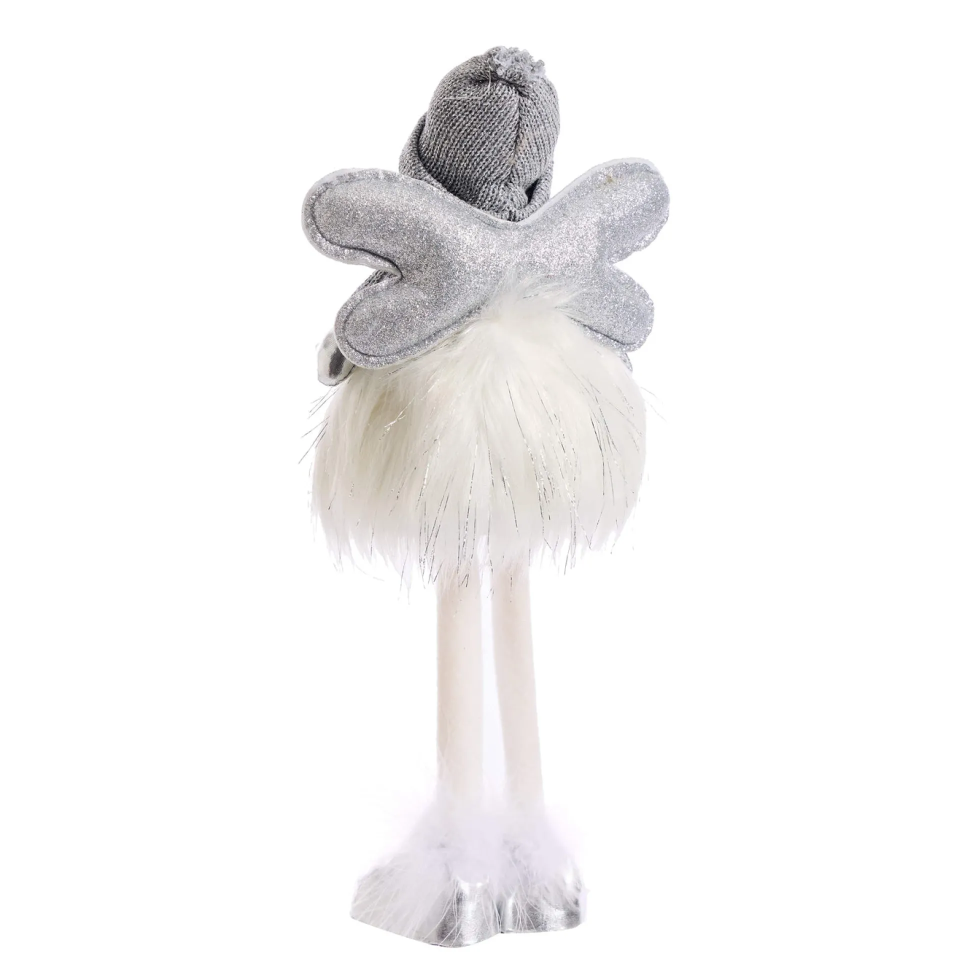 Fabric Angel With Fluffy Dress (36Cm)