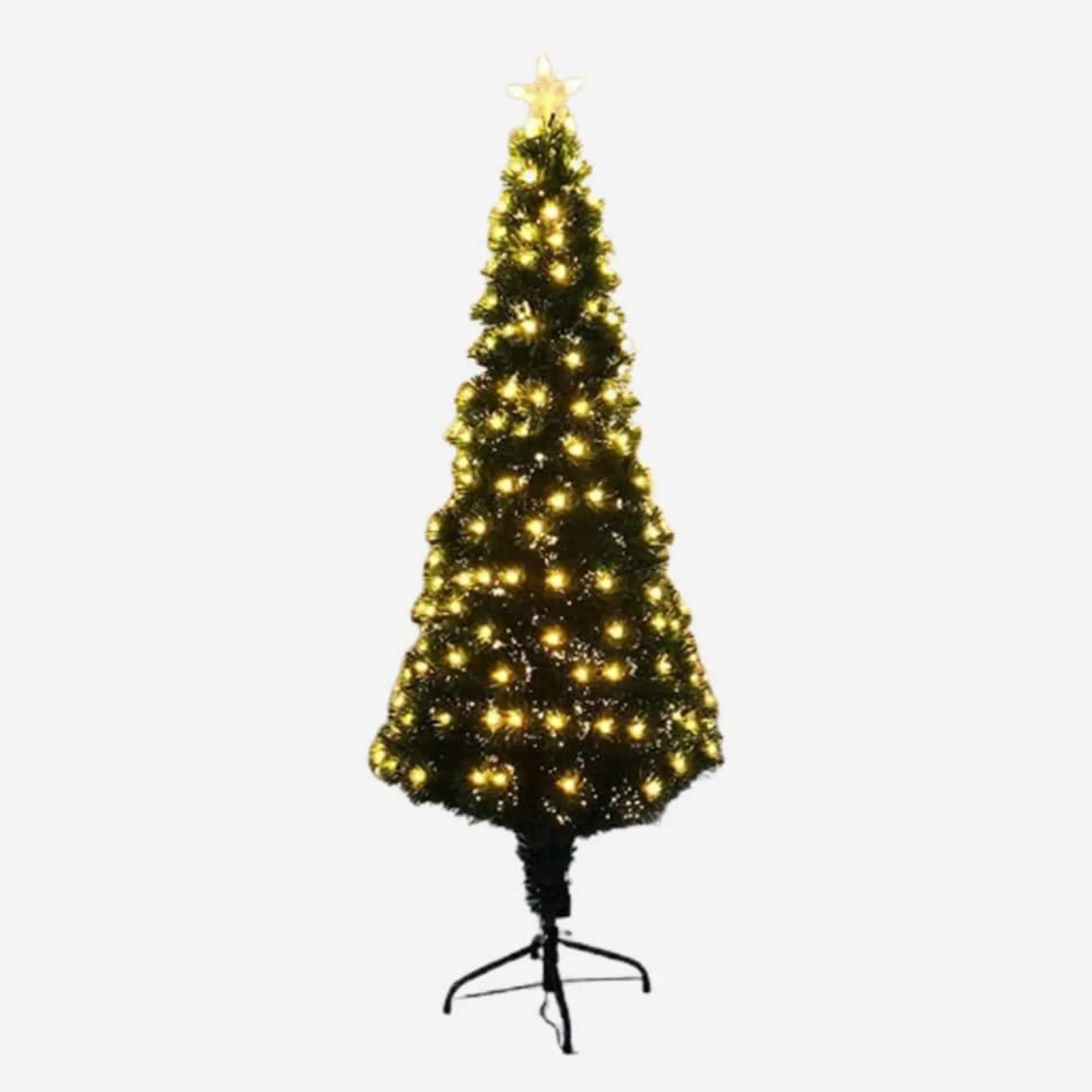 Fibre Optic Tree Slim With Warm White Leds (1.5M)