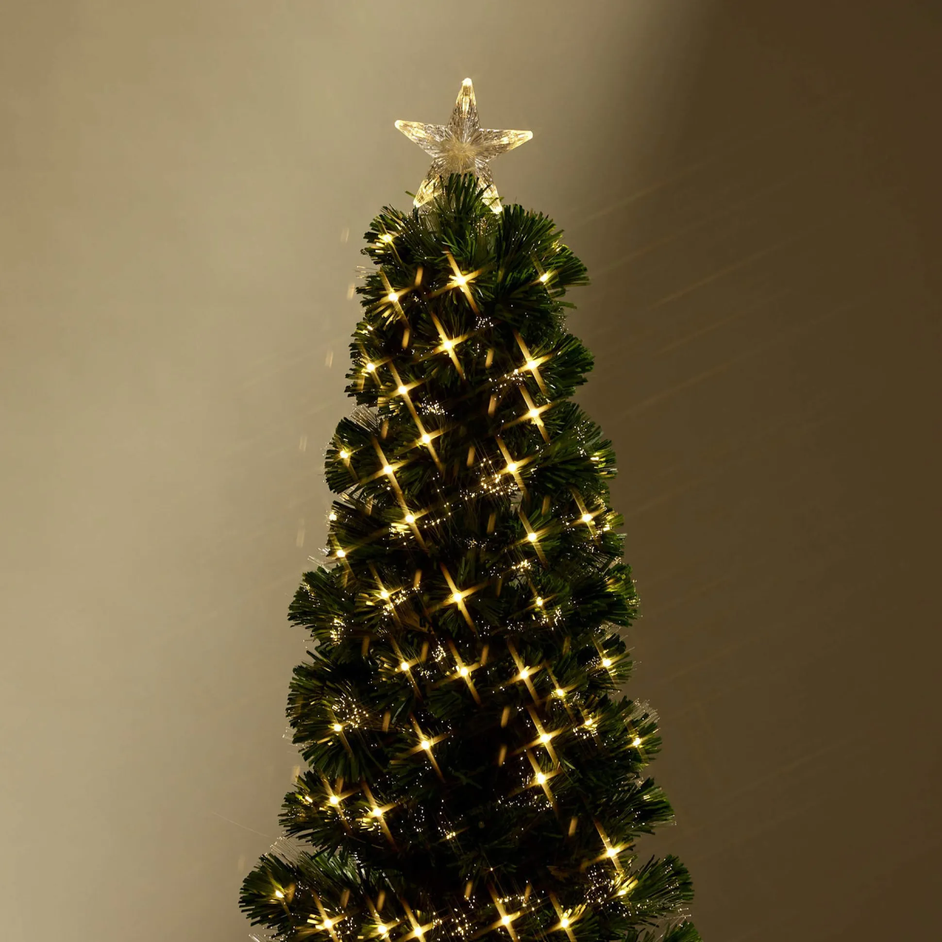 Fibre Optic Tree Slim With Warm White Leds (1.5M)