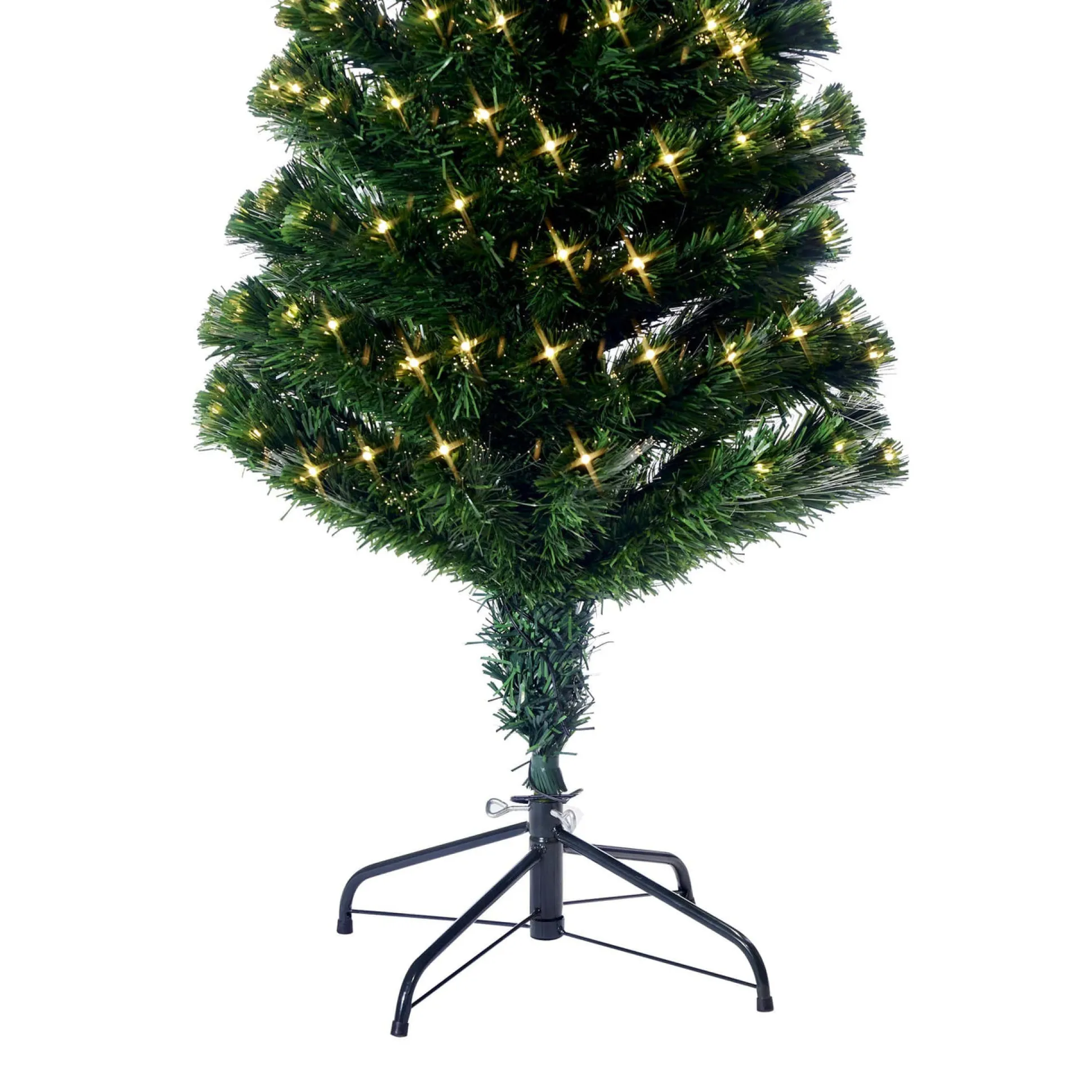 Fibre Optic Tree Slim With Warm White Leds (1.8M)