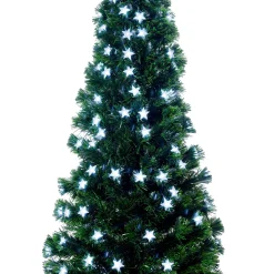 Fibre Optic Tree Stars White (1.8M)