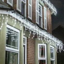 Flashing Icicles White Tub (9.9M)