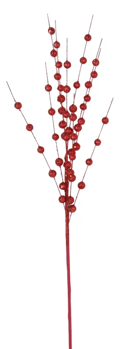 Glitter Berry Spray Asst (70Cm)