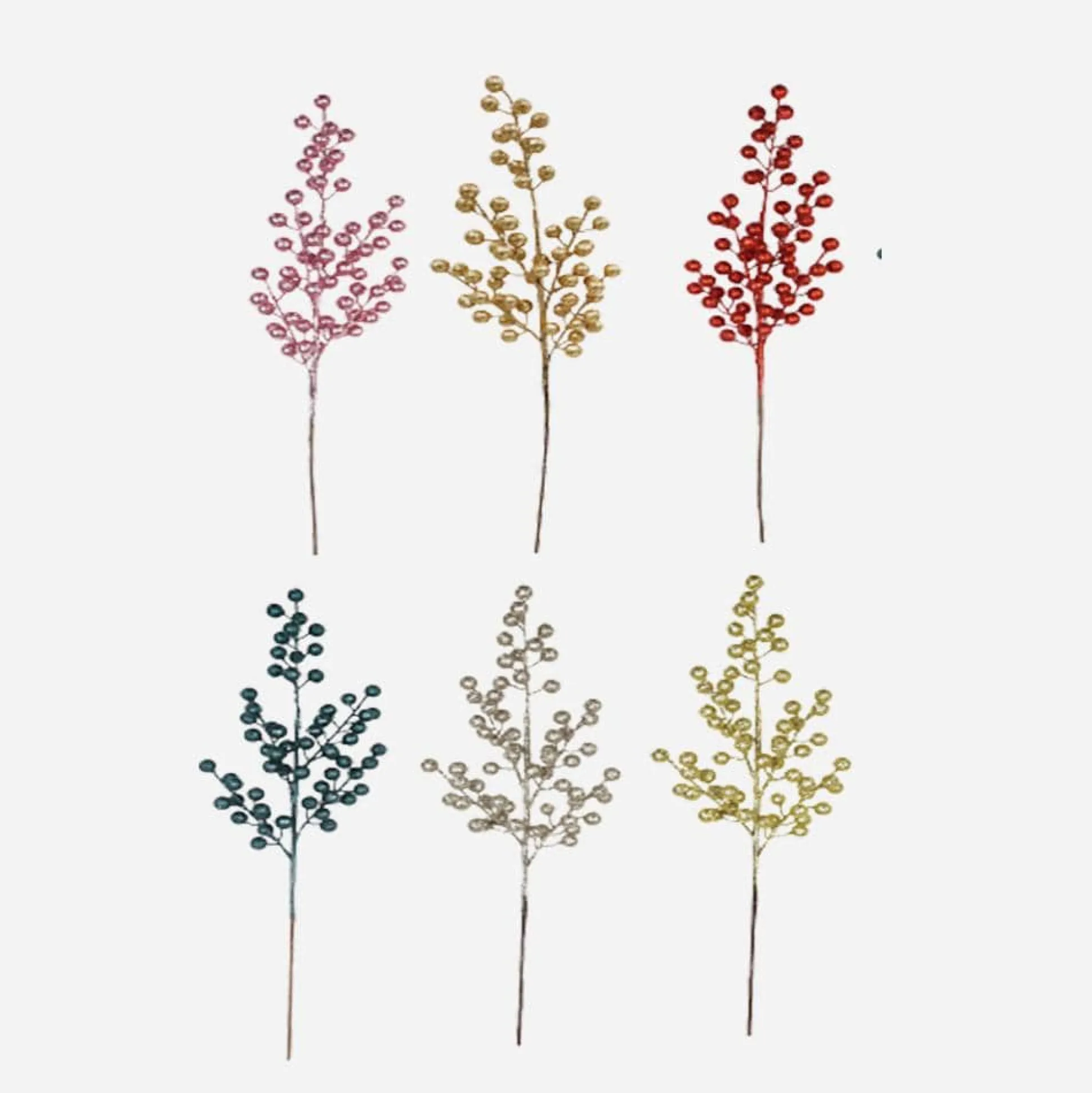 Glitter Berry Spray (70Cm)