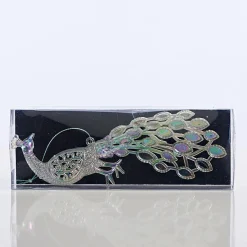 Glitter Peacock Decoration