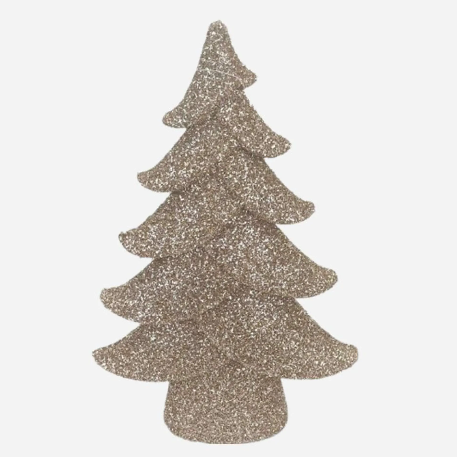 Gold Glitter Decorative Tree