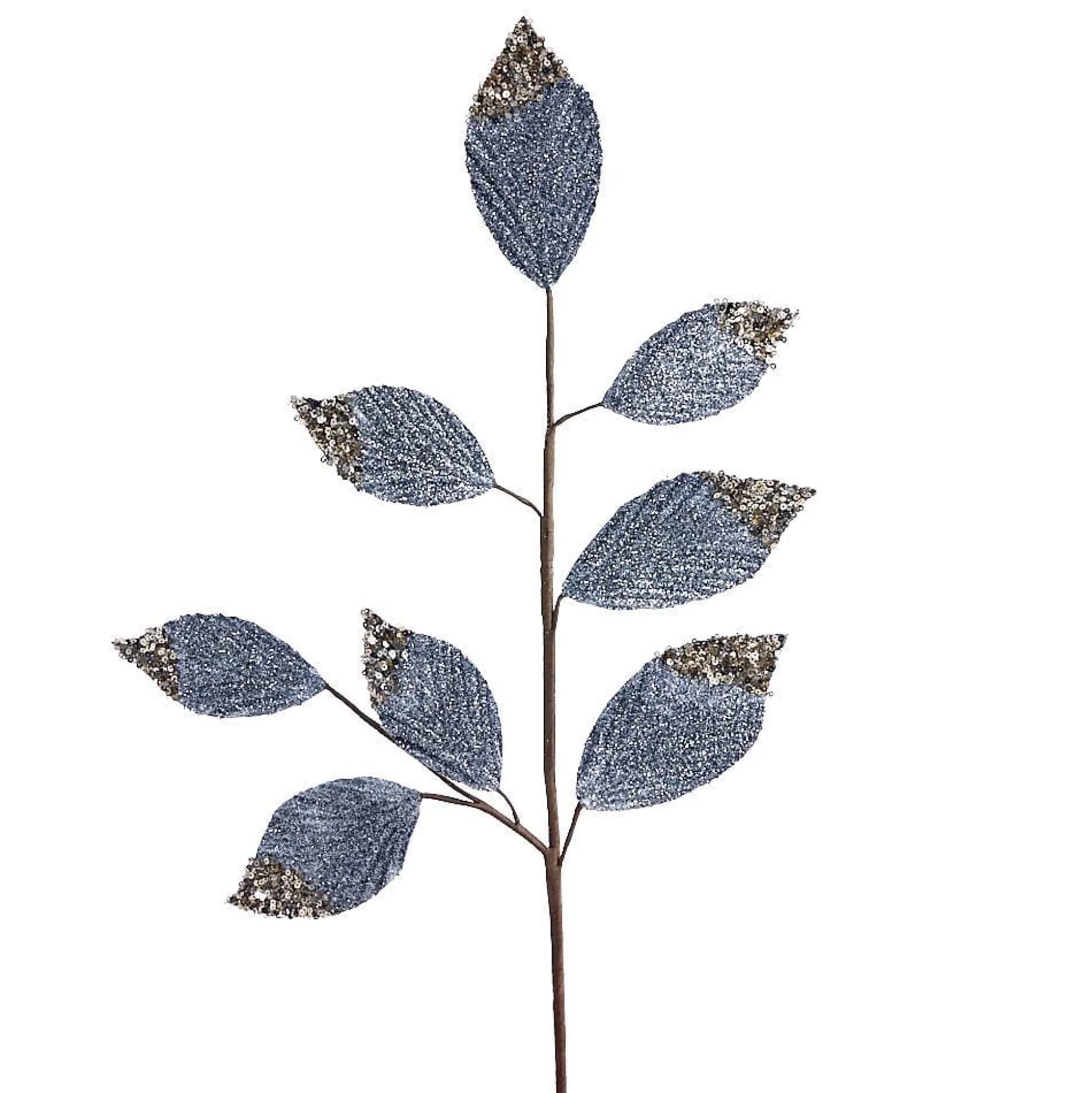 Grey Velvet Pick With Glitter (70Cm)
