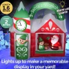Inflatable Santa'S Workshop (1.5M)