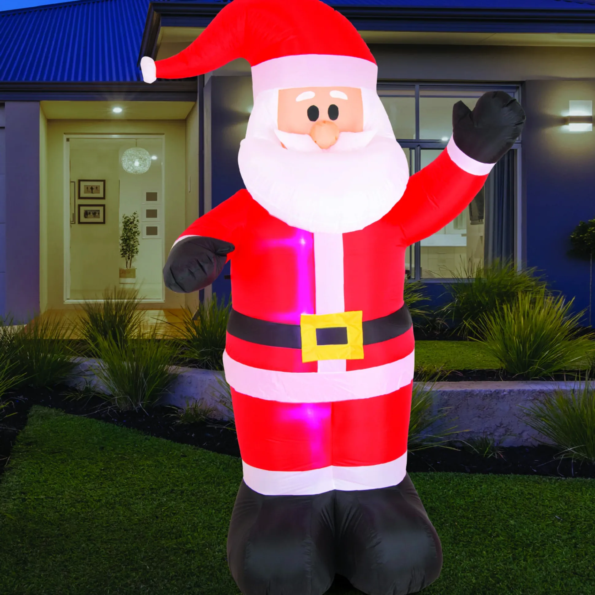 Inflatable Waving Santa (2.4M)