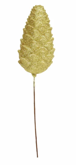 Jumbo Glitter Cone Pick Asst (46Cm)