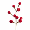 Large Red Berry Spray (75Cm)