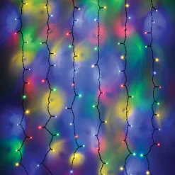 Led Curtain Timer Lights