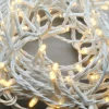 Led Fairy Lights Warm White With White Cable (40M)