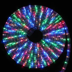 Led Flashing Multicoloured Ropelight (30M)