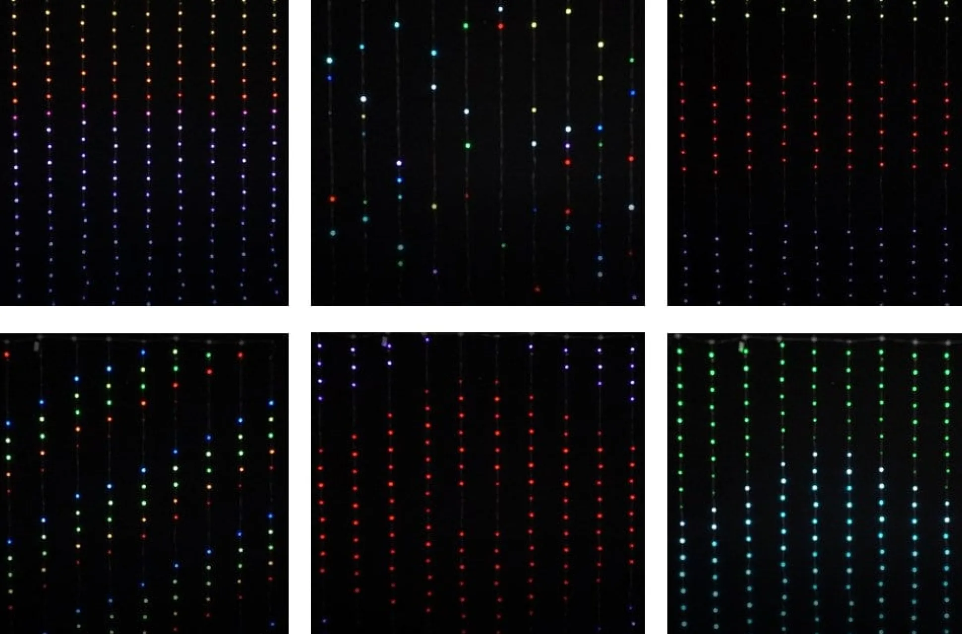 Led Flex Wire Curtain Lights (Remote Control)