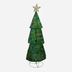 Led Mesh Conical Tree (150Cm)