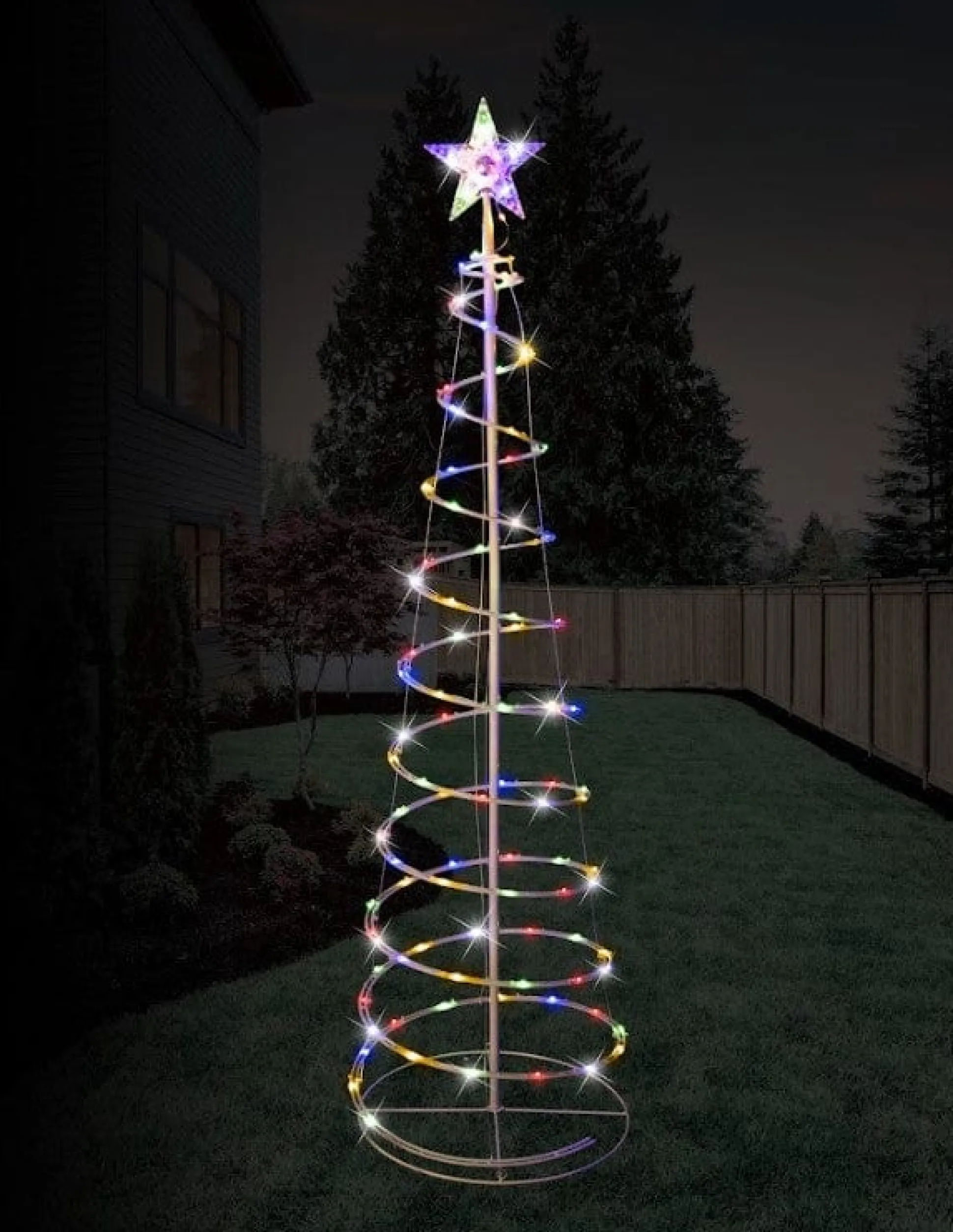 Led Multi Spiral Tree (1.5M)