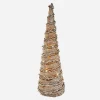 Led Natural Glitter Cone Tree