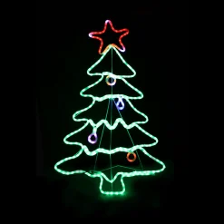 Led Neon Christmas Tree (114Cm)