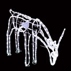 Led Ropelight Feeding Reindeer Moving