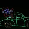 Led Ropelight Waving Santa In Ute