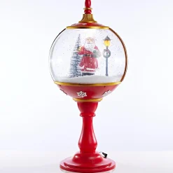 Led Snowing Musical Table Globe (64Cm)