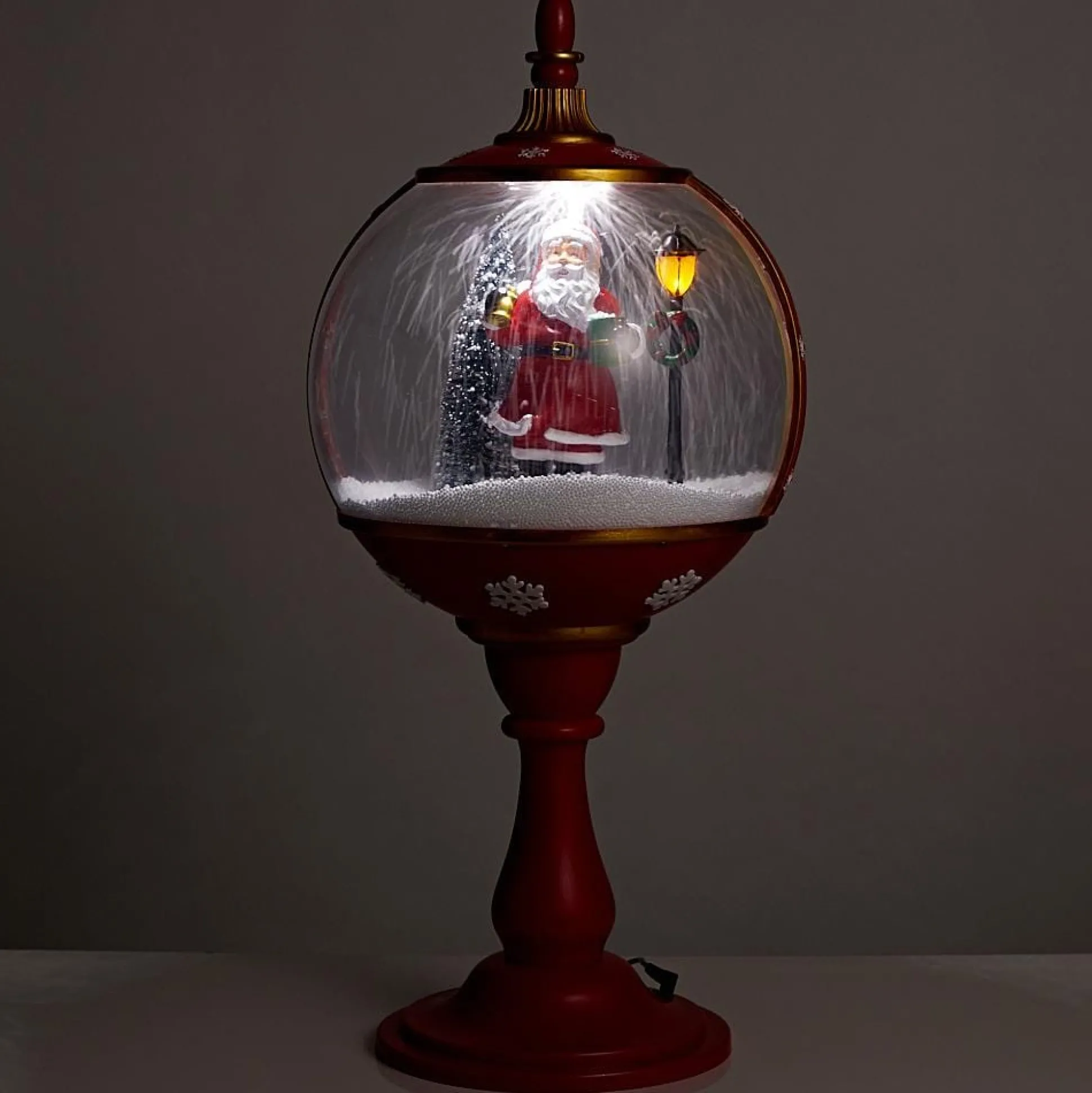 Led Snowing Musical Table Globe (64Cm)