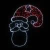 Led Twinkle Ropelight Santa Head