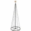 Led Warm White Christmas Cone Tree