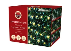 Led Warm White Net Light (2.4M)
