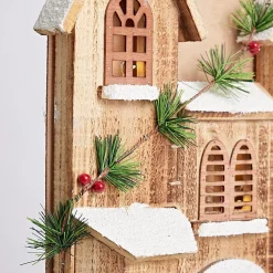 Light Up Vintage Terrace House (64Cm)