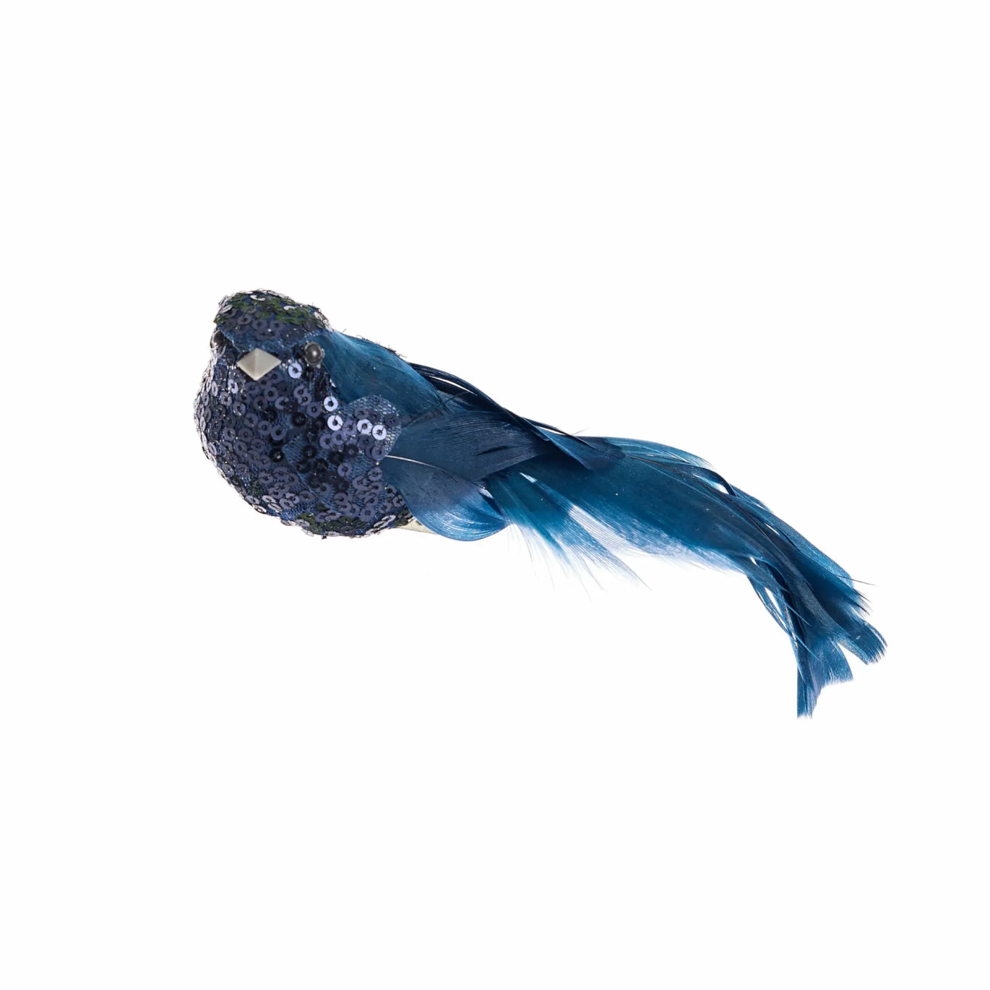 Midnight Bird With Clip (16Cm)