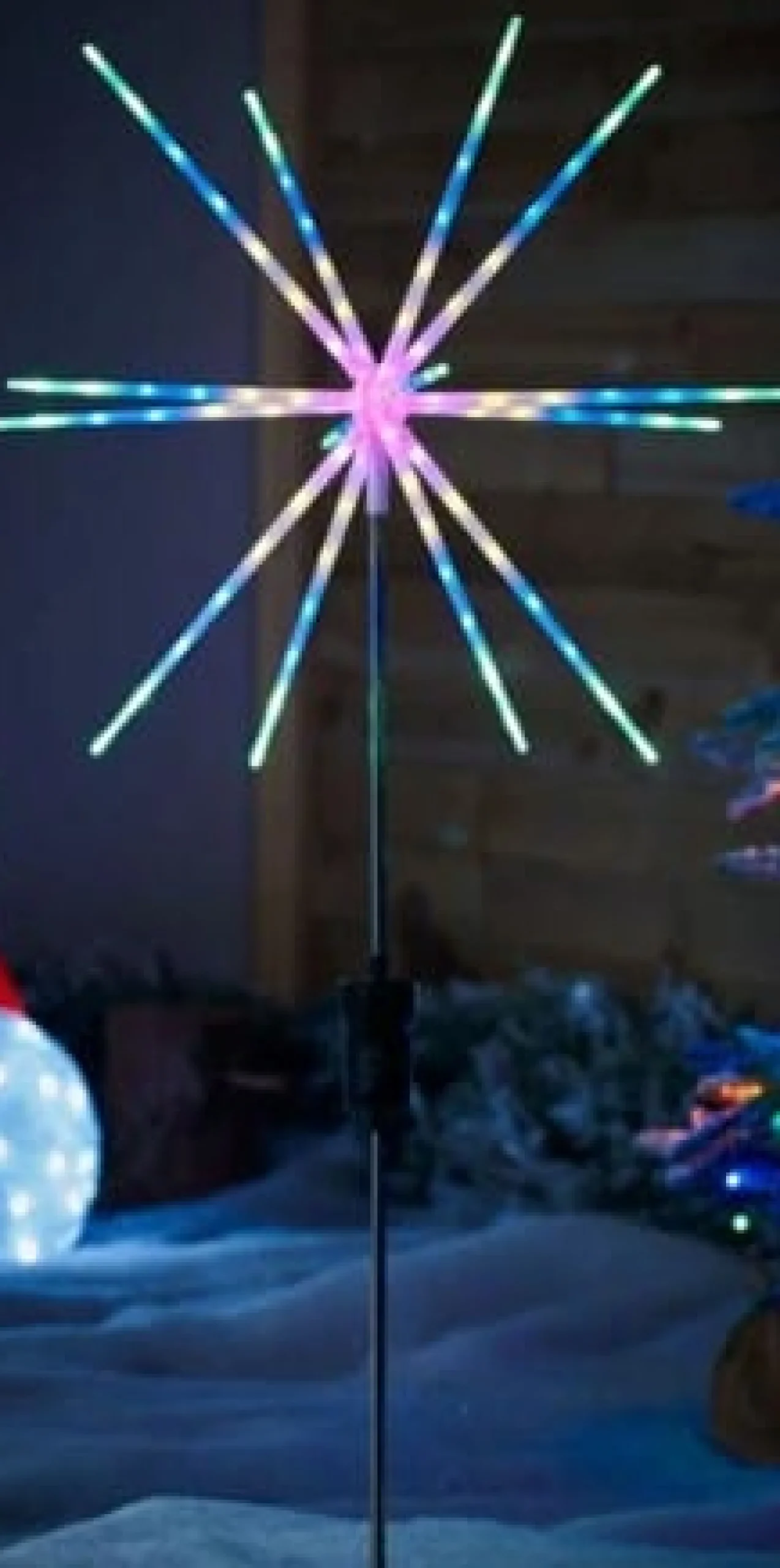 Multi Starburst Pathway Stake Light