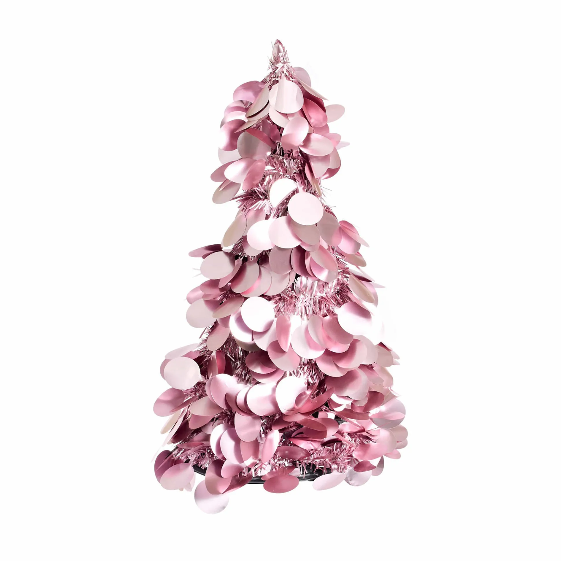 Pink Tinsel Tree (26Cm)