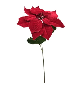 Poinsettia Red/Burgundy Pick