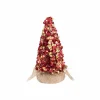 Red And Gold Glitter Tree (13.5Cm)