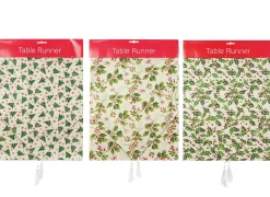 Red And Green Glitter Runner Asst