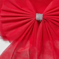 Red Door Bow With Sash