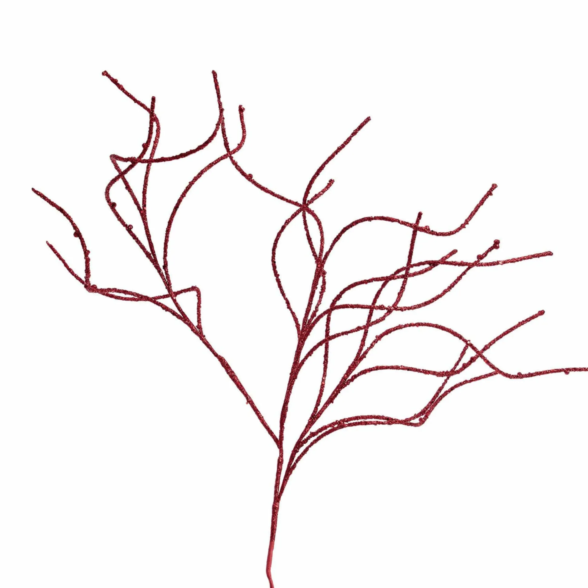 Red Glitter Stem (90Cm)