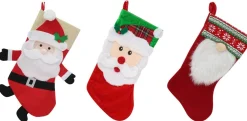 Santa Stocking Asst - Santa With Arms And Legs