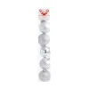 Silver Bauble Pack (5Cm)